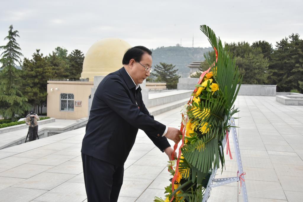 校（院）委理论学习中心组赴兰州战役纪念馆开展党史学习教育红色教育基地现场学习活动